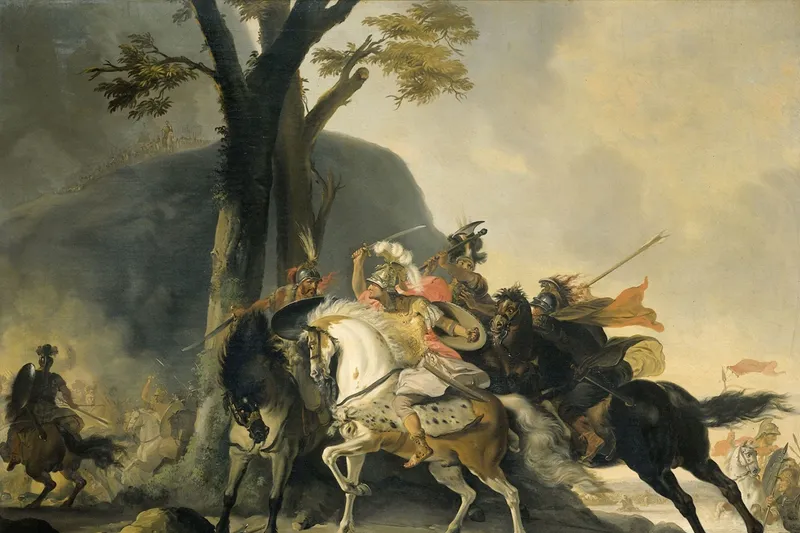 Alexander the Great Crosses into Asia
