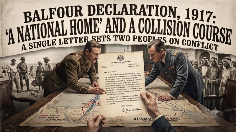 The Balfour Declaration: A Letter That Shaped a Century