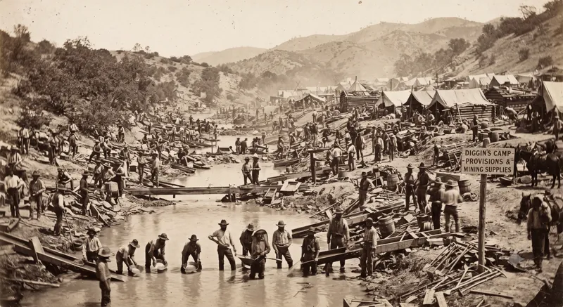 The California Gold Rush: Forty-Niners and a Golden Fever