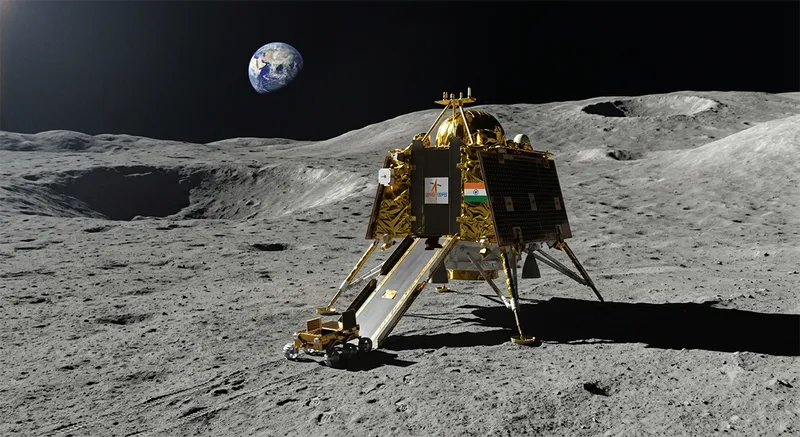 Chandrayaan-3: India Lands at the Moon's South Pole