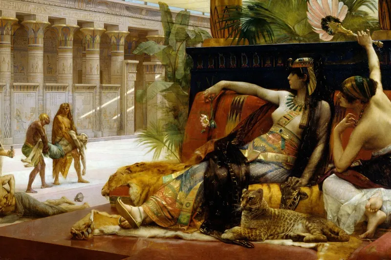 Cleopatra's Last Decision