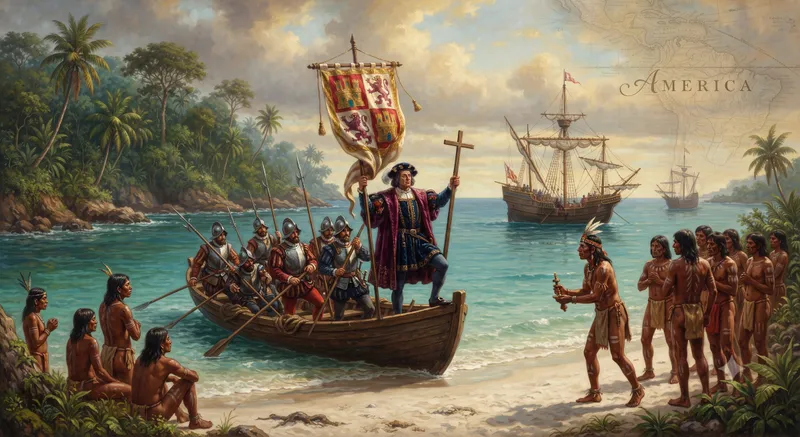 Columbus Reaches America: The Accidental Continent