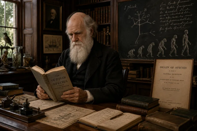 Darwin Publishes Evolution: The Book That Moved Humans Off the Pedestal