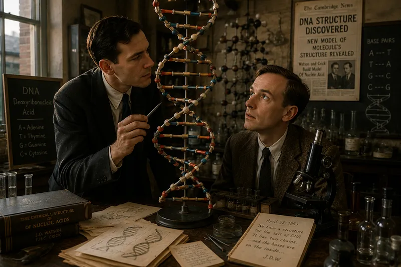 The DNA Double Helix: The Spiral That Spelled Life