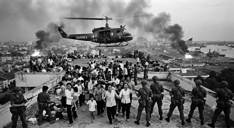 The Fall of Saigon: The Last Helicopter