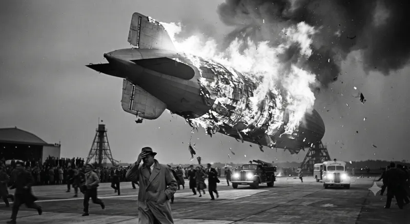 The Hindenburg Disaster: The End of the Airship Age