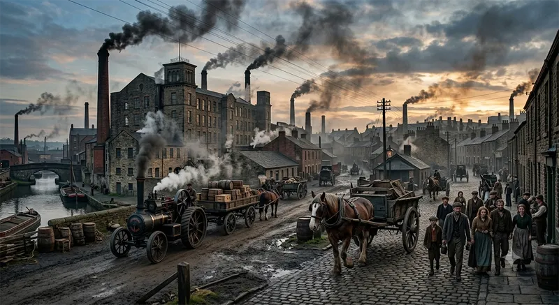 The Industrial Revolution: When Steam Replaced Muscle