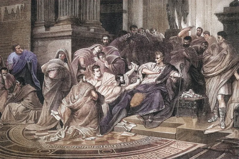 The Day Julius Caesar Was Assassinated