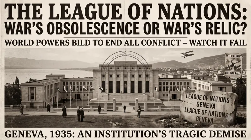 The League of Nations: Humanity's First Try at Peace