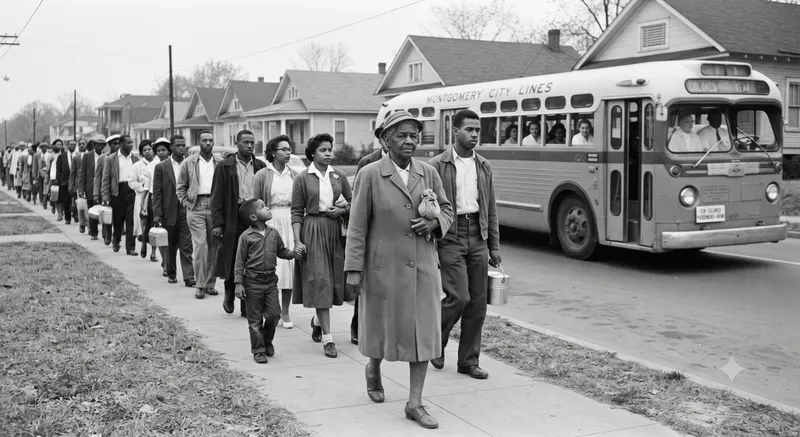 The Montgomery Bus Boycott: A Year on Foot