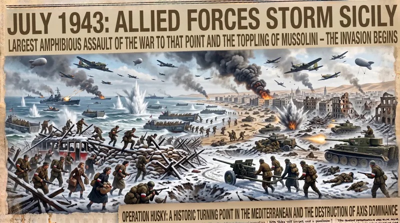 Operation Husky: The Invasion of Sicily