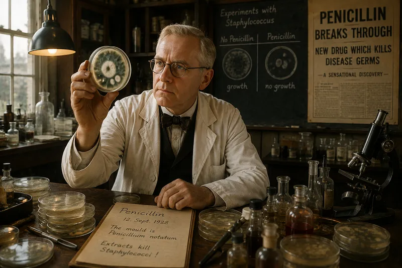 Penicillin Discovered: The Mould That Conquered Death