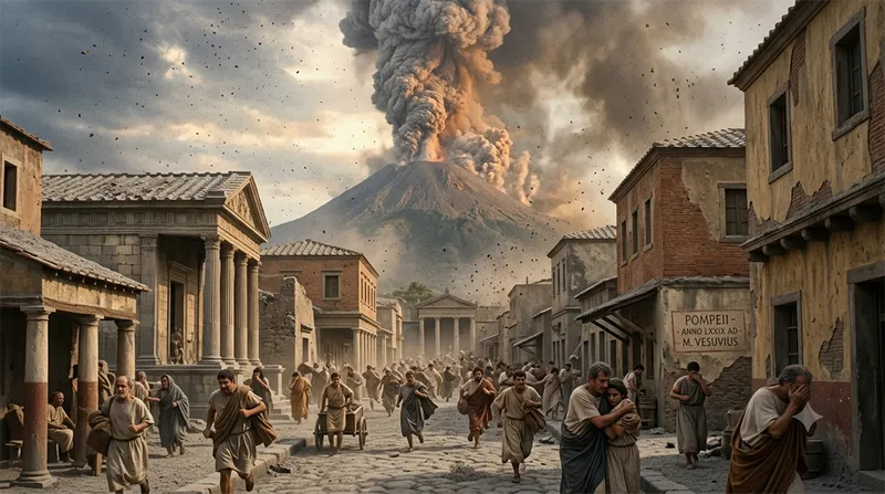 The Day Vesuvius Froze a City