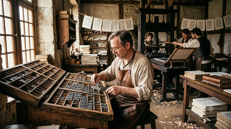 The Printing Press: How Movable Type Flooded the World with Ideas