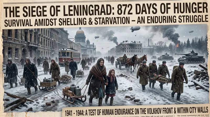 The Siege of Leningrad: 872 Days of Hunger