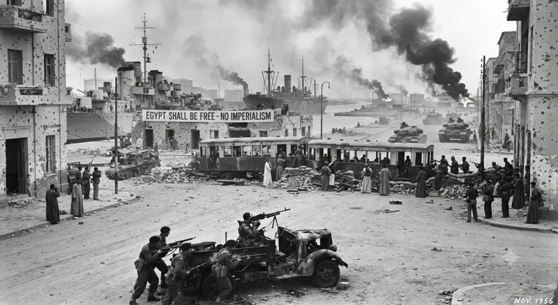 The Suez Crisis: The End of Empire on the Canal