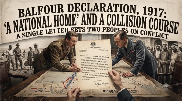 The Balfour Declaration: A Letter That Shaped a Century