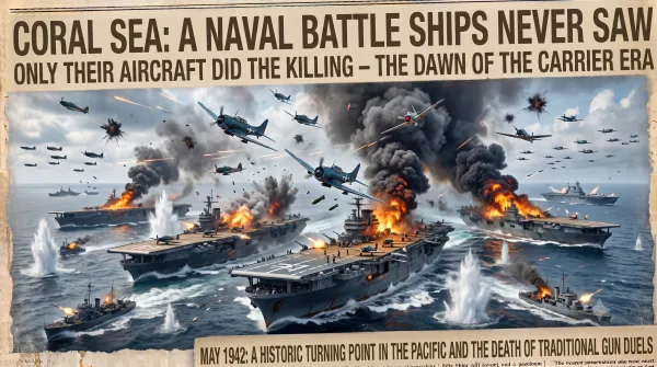 The Coral Sea: The Battle Fought by Planes, Not Ships