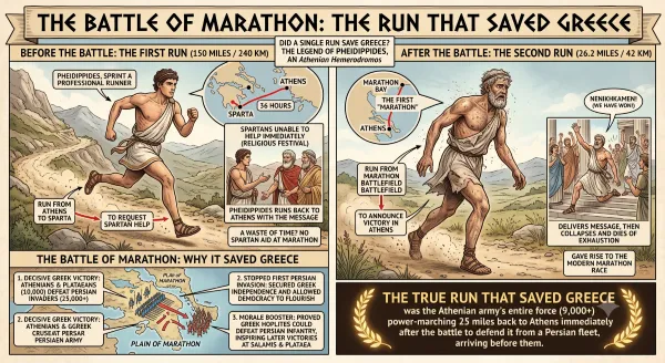 The Battle of Marathon: The Run That Saved Greece