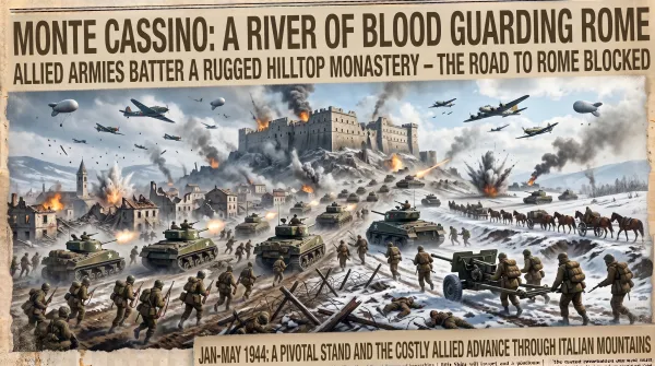 Monte Cassino: The Bloody Gate to Rome