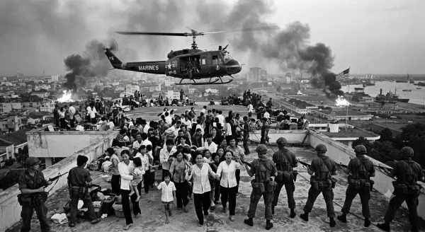 The Fall of Saigon: The Last Helicopter