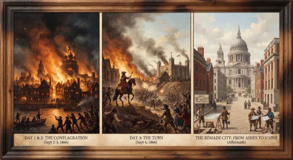 The Great Fire of London: Three Days That Remade a City
