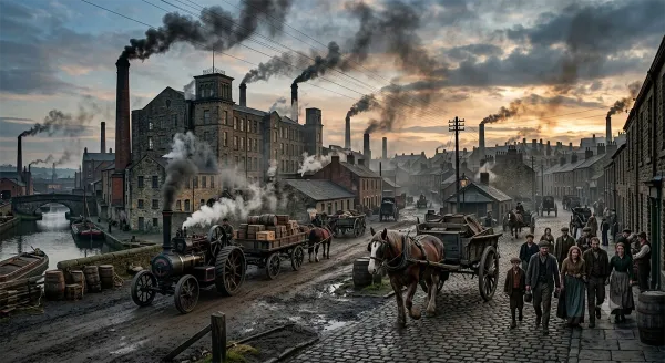 The Industrial Revolution: When Steam Replaced Muscle