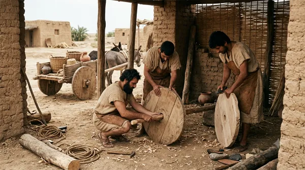 The Invention of the Wheel: The Circle That Moved the World