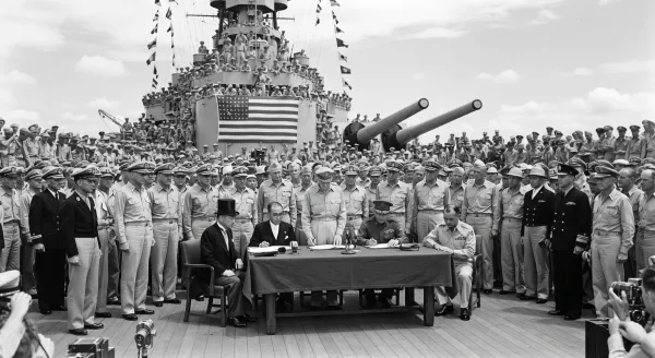 The Surrender on the USS Missouri