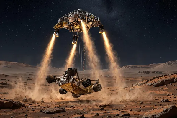 Mars Rover Landing: Seven Minutes of Terror