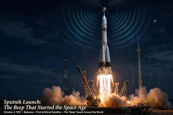 Sputnik Launch: The Beep That Started the Space Age
