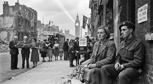 VE Day: The Silence After Six Years