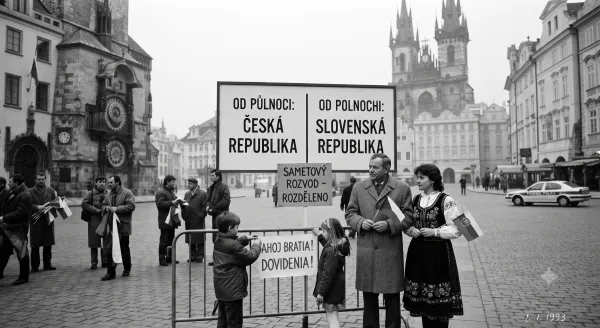 The Velvet Divorce: Czechoslovakia, Peacefully Split