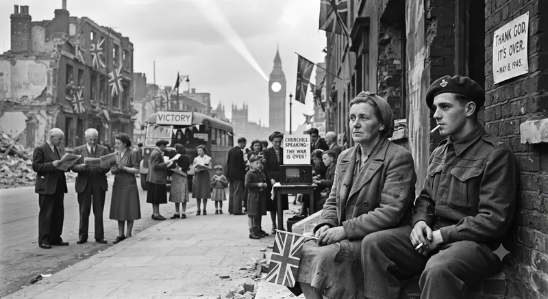 VE Day: The Silence After Six Years