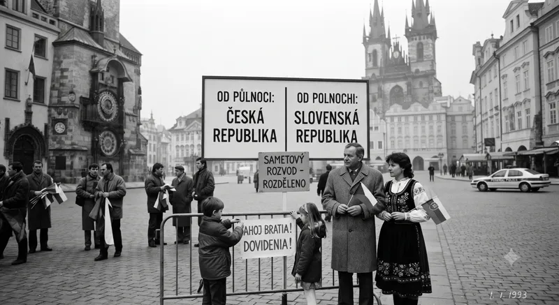 The Velvet Divorce: Czechoslovakia, Peacefully Split